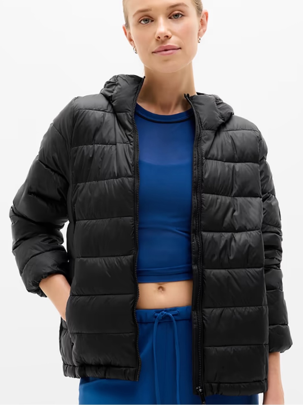 Athleta Aire Puffer Jacket Women’s Size L